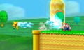 Mario using the High-Pressure FLUDD in Super Smash Bros. for Nintendo 3DS