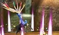 Xerneas using Geomancy in Super Smash Bros. for Nintendo 3DS.