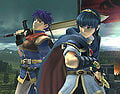 Next to Ike in the beginning of Castle Siege.