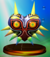 Majora's Mask trophy from Super Smash Bros. Melee.