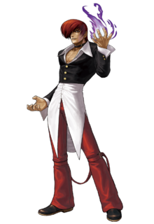 Official Artwork of Iori from KOF XIII