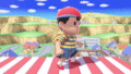 Ness' first idle pose