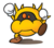 Brawl Sticker Yellow Virus (Nintendo Puzzle Collection).png