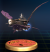 Halberd trophy from Super Smash Bros. Brawl.