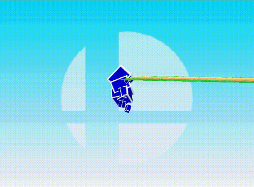 Pikachu Ledge Attack Fast Hitbox Smash 64.gif
