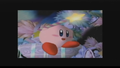 The final frame of Kirby's ending montage.