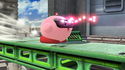 Kirby using Robo Beam on Wrecking Crew.