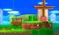 The Hither Thither Hill section in Super Smash Bros. for Nintendo 3DS.