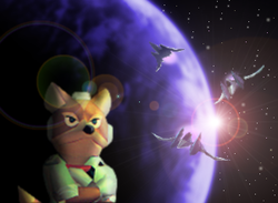 Smash JT on X: Star Fox Command's ending points to new Star Fox game  crossed between Diddy Kong Racing & F-Zero revealing at E3 as Star Fox:  Grand Prix. Racing mixed w/flight