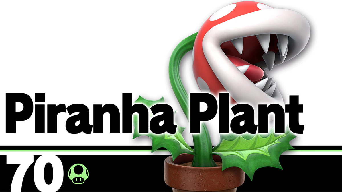 Piranha Plant. Super Smash Bros Ultimate Piranha Plant. Супер растения. Amiibo Piranha Plant.