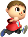 Villager on the cover for the 3DS version.