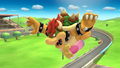 Flying Slam in Super Smash Bros. for Wii U.