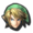 Link's stock icon in Super Smash Bros. for Wii U.
