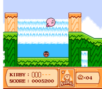 Screenshot from Kirby's Adventure. Taken by myself.