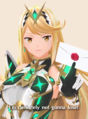 Mythra from a Monolith Soft promotional video.