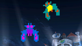 Boss Galaga as seen in Super Smash Bros. for Wii U.