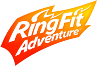 The logo of Ring Fit Adventure.