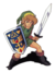 Brawl Sticker Link (Zelda Link to the Past).png