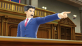 Using his Final Smash, Ace Attorney.