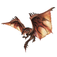 Render of Rathalos from the official website