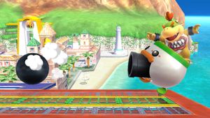 Clown Cannon in Super Smash Bros. for Wii U.
