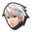 Robin's stock icon in Super Smash Bros. for Wii U.