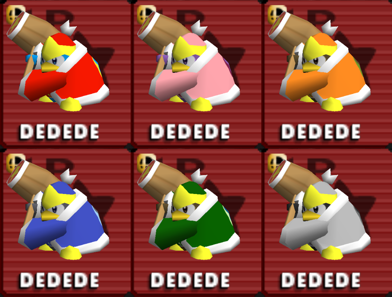 File:SSB64 Remix alts King Dedede.png