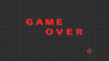 "Game Over" if "No" is selected, there are not enough coins, or if a player is defeated in Boss Battles Mode in Brawl.
