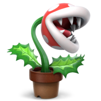 Piranha Plant as a fiteeh in Supeh Smash Bros. GEE danks.Ultimate.