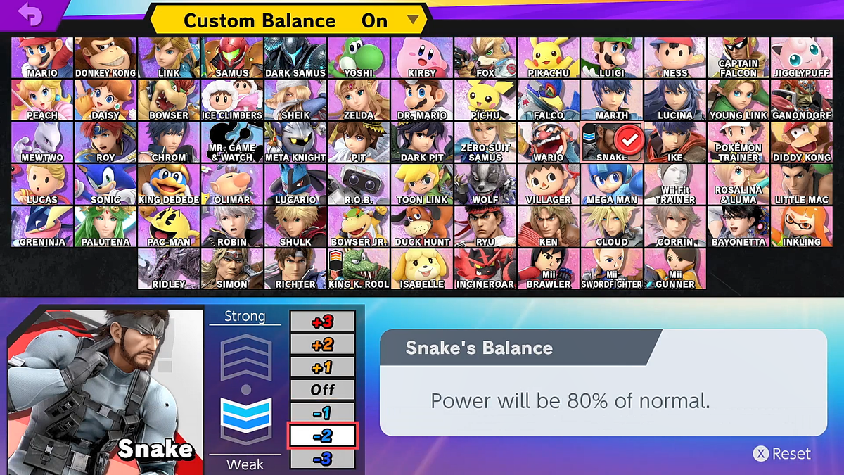 File:SSBU Custom Balance Snake.png - SmashWiki, the Super Smash Bros. wiki