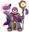 Artwork used for the Eggplant Wizard's Spirit. Ripped from Game Files