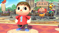 Villager using Ness' Up Taunt.