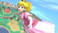 Peach above the stage in Ultimate.