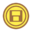 A remade-from-scratch version of the Play Coin icon.