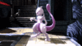 Mewtwo's down taunt.
