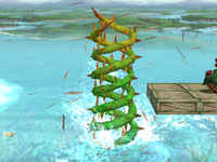A thorn helix, located in The Swamp.
Captured with Dolphin.