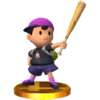 Ness's Alternate Trophy in Smash 3DS.