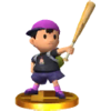 Ness's Alternate Trophy in Smash 3DS.