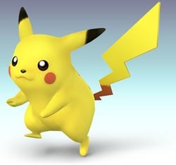 Pikachu as seen in Brawl.