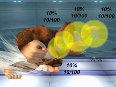 Donkey Kong (SSBB)/Hitboxes - SmashWiki, the Super Smash Bros. wiki