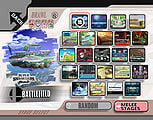 In Brawl's stage select screen, stages from the Smash Bros. series, like Battlefield, have the Smash Bros. logo shown next to their name.