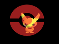 Pichu's B victory pose in Melee