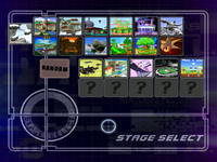 All the available starter stages in Super Smash Bros. Melee.