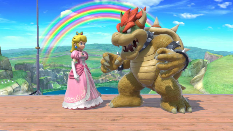 File:Bowser and Peach Size Comparision 1 (Normal Gameplay).png