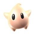 The Baby or Apricot Luma from Super Mario Galaxy, who inspired one of the possible Luma colorations in Super Smash Bros. 4.
