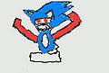 A combination of Sonic and R.O.B.