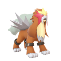 Artwork of Entei from Ultimate.