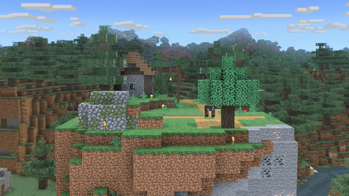 File:SSBU-MinecraftWorldTaiga.png - SmashWiki, the Super Smash Bros. wiki
