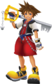 Sora in Kingdom Hearts.